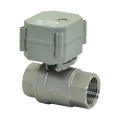 110-230V 2 Way CE/RoHS/NSF 1′′ Stainless Steel 304 Electric Control Ball Valve for Drinking Water (T25-S2-C)